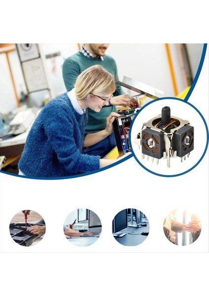 Ps2/xbox 360 Oyun Denetleyicisi Için 30PCS 3D Joystick Potansiyometresi 3D Analog Joystick B10K Xbox 360 (Yurt Dışından) indirimleri