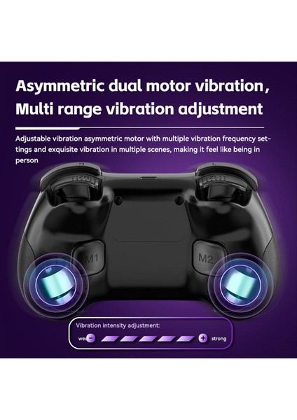Kablosuz Oyun Denetleyicisi Bluetooth 6 Eksenli Hareket Sensörü Turbo Programlanabilir Joystick Switch Steam Ps3 Ps4 Pc Beyaz (Yurt Dışından) fiyatları