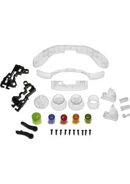 Microsoft Xbox 360 Kablosuz Denetleyici ile Uyumlu 2x Crystal Shell Clear (Yurt Dışından) fırsatları