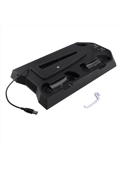 Ps5/ps5 Slim Console Için Dikey Soğutma Standı Playstation5 Için Hızlı Şarj Istasyonu 5 Gamepad Şarj Dock Siyah (Yurt Dışından) modelleri