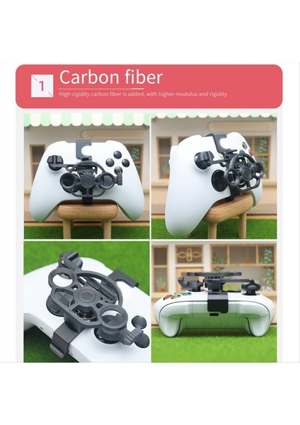 Xboxseries Için Mini Direksiyon Simidi Gamepad Direksiyon Yarışı Oyun Yardımcısı Oyun Tutma Kolu Aksesuarları A (Yurt Dışından) modelleri