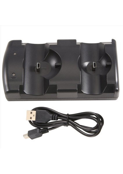 Ps3/ps3 Için Dikey Şarj Istasyonu Çift Şarj Cihazı Dock Aksesuarları (Yurt Dışından)