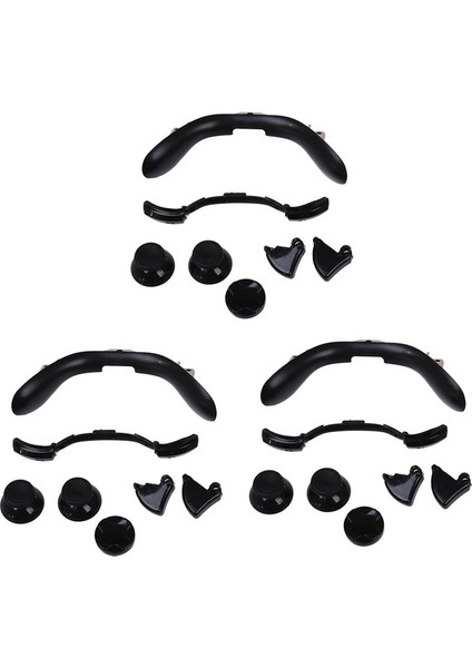 Xbox 360 Denetleyicisi Için 3x Siyah Lb Rb Lt Rt Düğme Parçaları (Yurt Dışından)