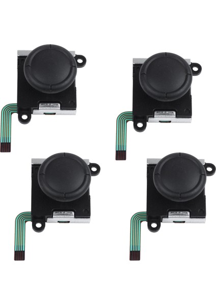 4x 3D Analog Joystick Başparmak Nintendo Switch Joy Con Denetleyicisi Için Sensör Değiştirmeleri (Yurt Dışından)