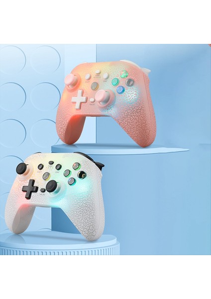 NS21 Kablosuz Oyun Konsolu+Switch/ps3/ps4/android/ios 6 Eksenli Girro Joystick Çift Motor Bluetooth Gamepad A (Yurt Dışından) fiyatları