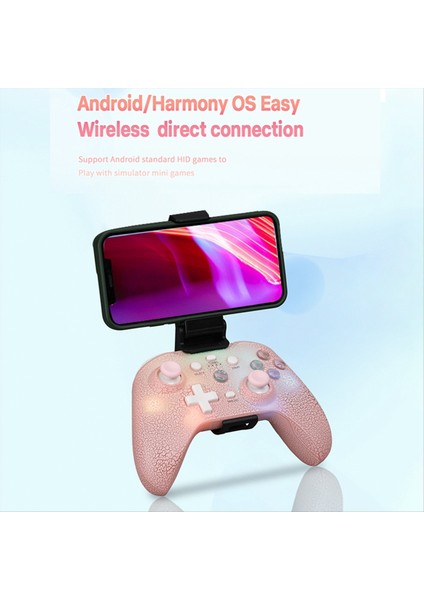 NS21 Kablosuz Oyun Konsolu+Switch/ps3/ps4/android/ios 6 Eksenli Girro Joystick Çift Motor Bluetooth Gamepad A (Yurt Dışından) fırsatları