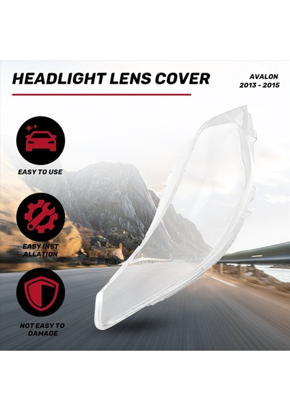 Far Kabuk Lambası Gölgesi Şeffaf Kapak Toyota Avalon 2013 2014 2015 Için Far Far Kapağı (Yurt Dışından) fırsatları
