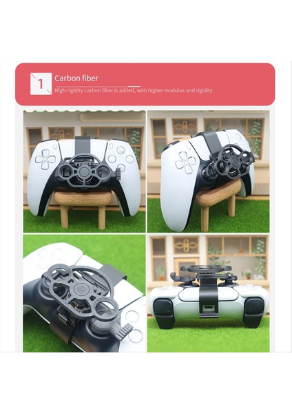 Ps5 Tutamaklı Oyun Joystick Racing Oyunu Yardımcı Kontrolör Oyun Tutucu Aksesuarları Için Mini Direksiyon Simidi (Yurt Dışından) fiyatları