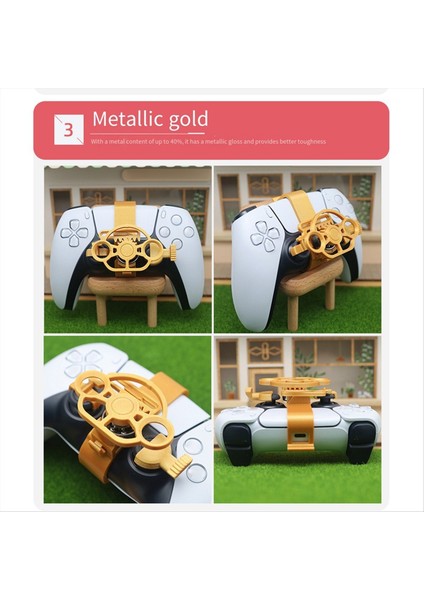 Ps5 Tutamaklı Oyun Joystick Racing Oyunu Yardımcı Kontrolör Oyun Tutucu Aksesuarları Için Mini Direksiyon Simidi (Yurt Dışından) fırsatları