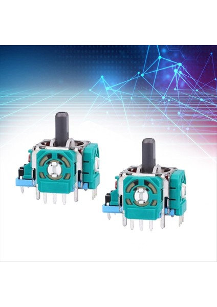 4pcs Ps5 Kontrolör Için Joystick Kapakları ile Analog Joystick 3D Analog Joystick 10 Joystick Kauçuk Halkalı Potansiyometre (Yurt Dışından) modelleri