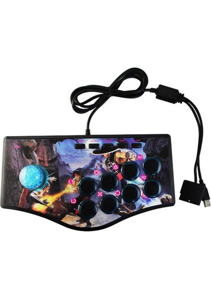 2pcs Retro Arcade Oyunu Rocker Denetleyicisi USB Ps2/ps3/pc/android Için Joystick - No A &amp No B (Yurt Dışından) fırsatları
