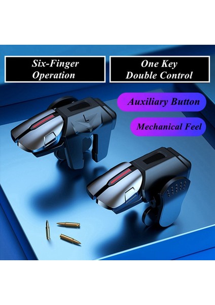 2x G21 Pubg Oyun Denetleyicisi Için Cep Telefonu Oyunu Tetikleyicisi L1 R1 Alaşım Anahtar Düğmesi Iphone Android Gamepad Joystick (Yurt Dışından) fırsatları