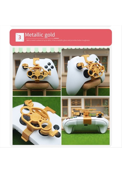 Xboxseries Için Mini Direksiyon Simidi Yerleşik Bahar Asistleri Merkezleme Oyun Kolu Aksesuarları I (Yurt Dışından) indirimleri