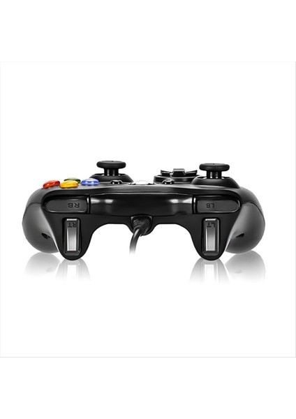 USB Wired Game Pad Joypad Gamepad Denetleyicisi Oyun Sistemi Için Kulaklık Deliği ile Pc/ XBOX360 A (Yurt Dışından) fiyatları