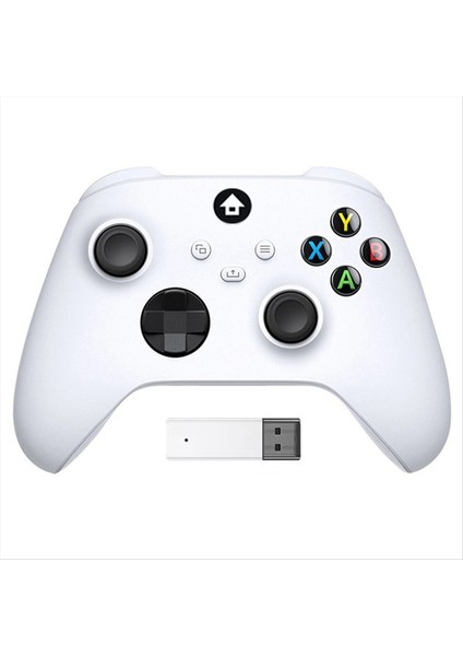 Xbox One Için Kablosuz Oyun Denetleyici Adaptörü Xbox Serisi X/s Windows Pc Gamepad White Için 2 4ghz Denetleyici Alıcı (Yurt Dışından)