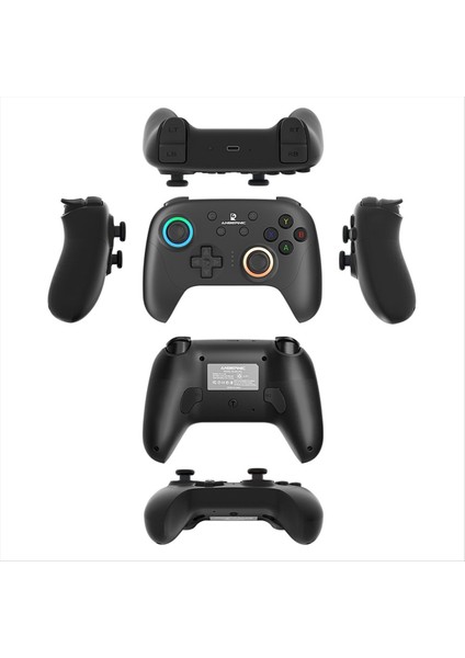 Anbernic RGP01 Gamepad Kablosuz Bluetooth Oyun Denetleyicisi Rgb Salonu Efekt Pc Için Joystick Ios Ios Steam White (Yurt Dışından) modelleri
