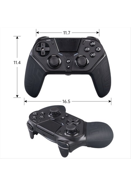 Ps4/ps4 Slim/pro Game Console Için Kablosuz Bluetooth Denetleyicisi Turbo Programlanabilir Düğme Yeşili ile Joystick Gamepad (Yurt Dışından) fırsatları