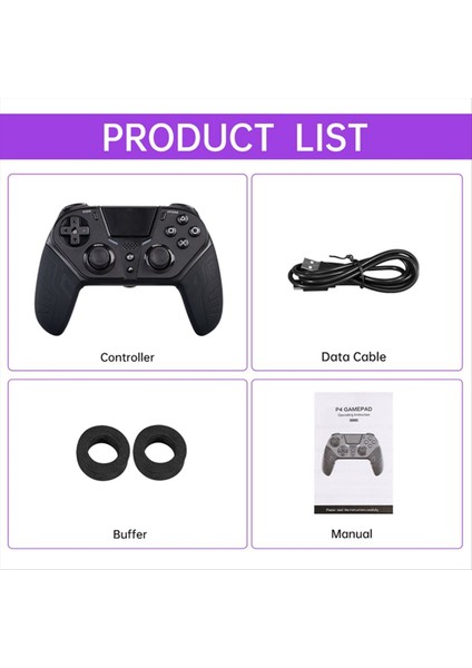 Ps4/ps4 Slim/pro Game Console Için Kablosuz Bluetooth Denetleyicisi Turbo Programlanabilir Düğme Yeşili ile Joystick Gamepad (Yurt Dışından) indirimleri