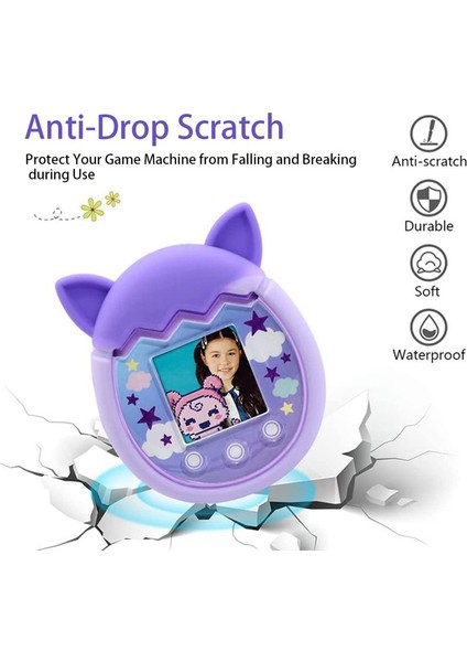 Tamagotchi Pix Silikon Kılıf Için Kapak Sanal Evcil Hayvan Makinesi Sevimli Koruyucu Kapak Kabuğu Su Geçirmez Kılıf (B) (Yurt Dışından) fırsatları