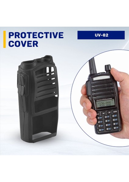 Elde Taşınır Radyo Silikon Kapağı Baofeneng Uv-82 Siyah Için Koruma Kılıfı (Yurt Dışından) fırsatları