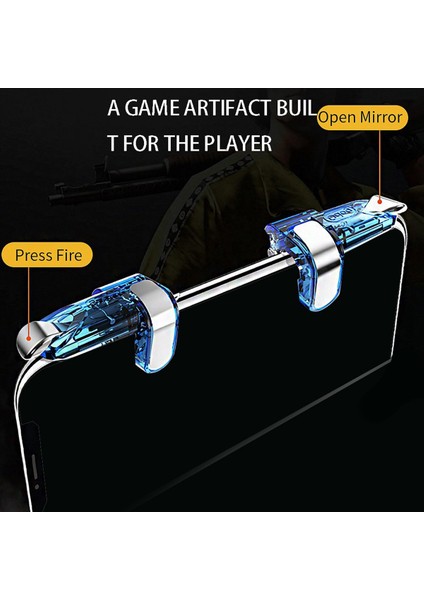 Pubg Gamepad Mobil Kontrol L1 R1 Atıcı Pubg Oyunu Yangın Düğmeleri Için 8x Mini Oyun Tetikleyicisi Android Ios Için L1 R1 (Yurt Dışından) modelleri