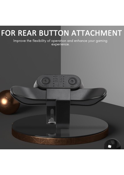 Dualshock4 Gamepad Arka Uzantı Tuşları Için Ps4 Denetleyicisi Geri Düğme Eki Için Yedek Kürekler (Yurt Dışından) modelleri