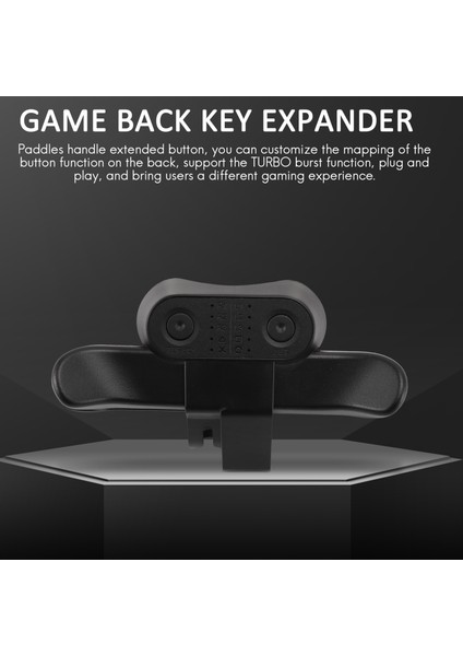 Dualshock4 Gamepad Arka Uzantı Tuşları Için Ps4 Denetleyicisi Geri Düğme Eki Için Yedek Kürekler (Yurt Dışından) fırsatları