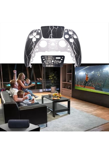 Ps5 Elite Gamepad BDM-010 1 Cilt Tipi Ön Kapak Gamepad Değiştirme Üst Kapak Değiştirme Refit Parçası B (Yurt Dışından) indirimleri