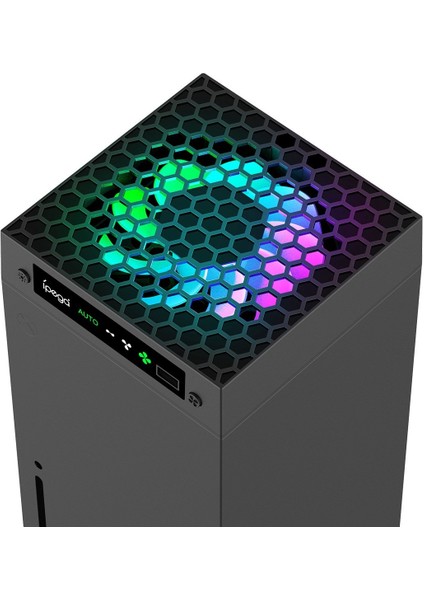 Xbox Serisi x Oyun Konsolu Için Ipega Soğutma Sıcaklık Kontrolü Fan Kulaklığı Asma Depolama Çok Işlevli Depolama Stand (Yurt Dışından) modelleri