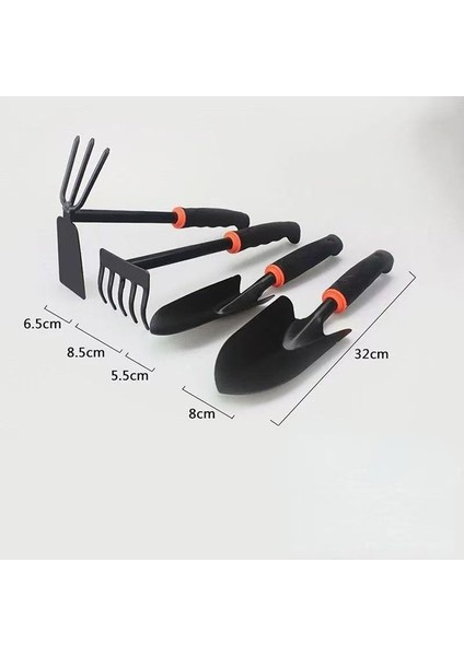 Bahçe Çiçek Küreği Dikim Çiçek Küreği 4 Parçalı Set (Yurt Dışından)