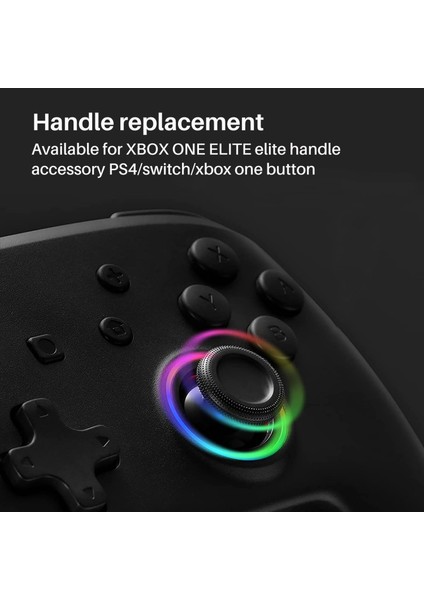 6 Arada 1 Takas Başparmak Çubuğu Xbox One Elite Controller Için Yedek Parçalar - Siyah (Yurt Dışından) modelleri