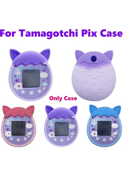 Tamagotchi Pix Silikon Kılıf Için Kapak Sanal Evcil Hayvan Makinesi Sevimli Koruyucu Kapak Kabuğu Su Geçirmez Kılıf (A) (Yurt Dışından) modelleri