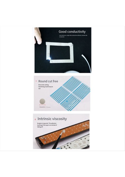 3 5mm Uzaktan Kumanda Düğmesi Onarım Iletken Bant Oyunu Konsolu Tutamak Düğmesi Iletişim Arızası Onarım Aksesuarları (Yurt Dışından) fırsatları