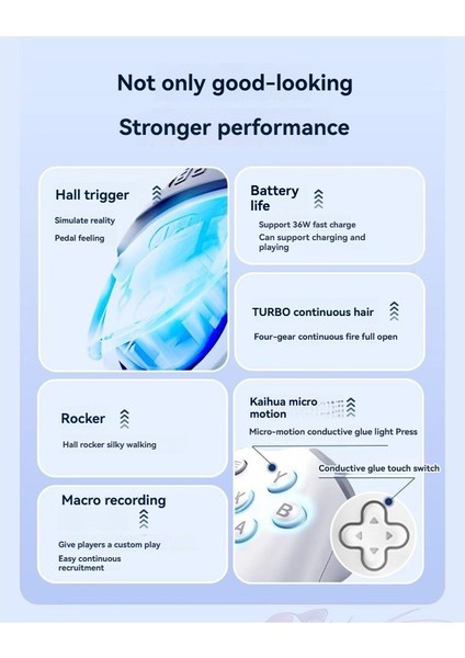 Memo S3 Çok Modlu Oyun Denetleyicisi-Telefon Için Android ve Ios Telefonları Için Type-C Kablolu ve Kablosuz Joystick (Yurt Dışından) fiyatları