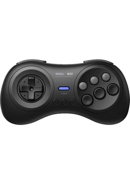 Nintendo Switch Pc Mac Steam Black Için 8bitdo M30 Bluetooth Denetleyici Gamepad (Yurt Dışından)