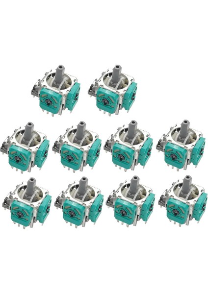 10 Adet 3D Analog Joystick Switch Pro Game Controller Için Joystick Grips Sopa Potansiyometre Onarım Parçaları (Yurt Dışından)