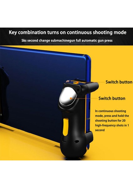 4x Tetikleme Oyun Denetleyicisi Kapasitans L1R1 Yangın Aım Düğmesi Gamepad Joystick Ipad Tablet Fps Için Pubg Için (Yurt Dışından) indirimleri