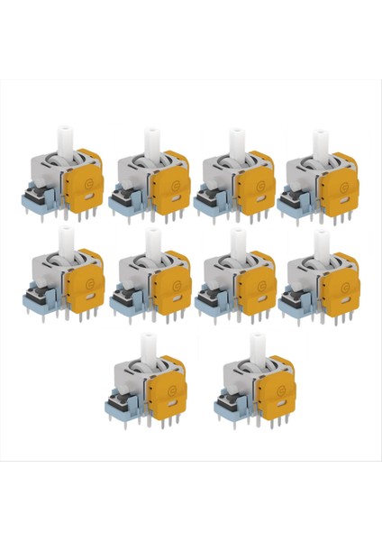 Switch Pro Joysticks Salonu Için 10 Adet Elektromanyetik Hassasiyet Ayarlanabilir Joysticks (Yurt Dışından)