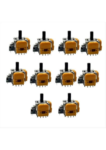 10PCS 4 Gen Salonu Ps5 Oyun Konsolu Için Elektromanyetik Joystick Ginfull Joystick Için Hassas Ayarlanabilir Joystick (Yurt Dışından)