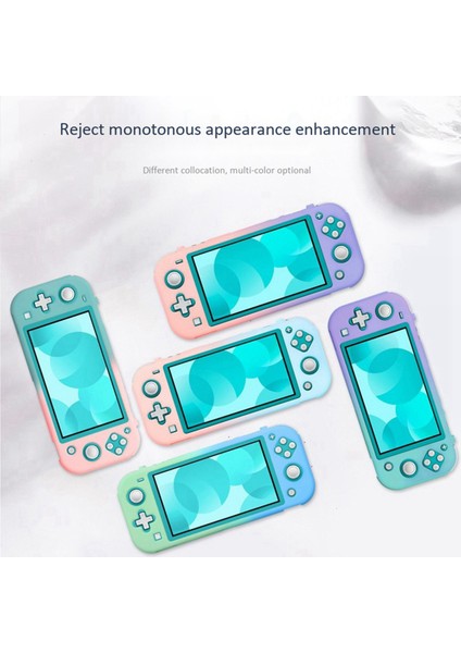Nintendo Switch Için 2x Lite Koruyucu Kılıf Kabuğu Renkli Sevimli Sert Arka Kapak Cilt Oyunu Konsolu Mor-Pembe (Yurt Dışından) fiyatları