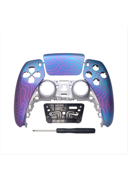 Ps5 Elite Gamepad BDM-010 1 Nesil Sürüm Ön Kapak Gamepad Değiştirme Üst Kapak Değiştirme Refit Part D (Yurt Dışından)