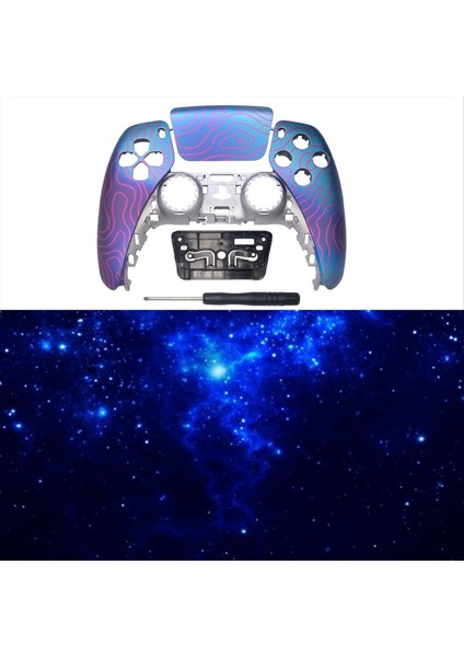 Ps5 Elite Gamepad BDM-010 1 Nesil Sürüm Ön Kapak Gamepad Değiştirme Üst Kapak Değiştirme Refit Part D (Yurt Dışından) indirimleri