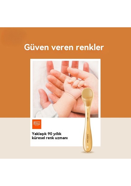 Bebekler ve Küçük Çocuklar Için Bir Çift Silikon Kaşık (Yurt Dışından) fırsatları