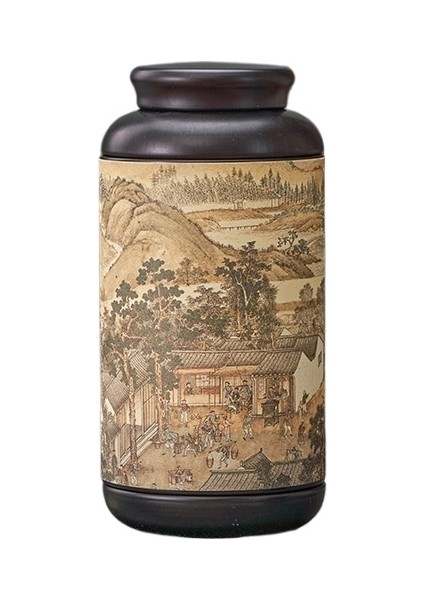 Yeni Iki Buçuk Çay Kutusu 1 Teneke Kutudur (Yurt Dışından)