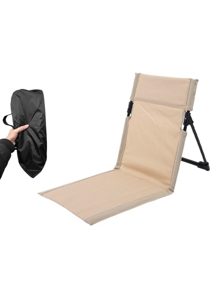 Açık Kamp Plaj Taşınabilir Katlanır Sandalye Sırt Yastık Sandalye Çadır Dinlenme Sandalye Balkon Park Çim Piknik Sandalye (Yurt Dışından)