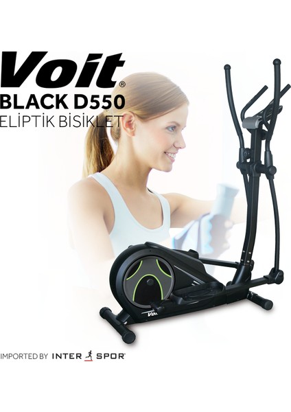 Black Collection D550 Eliptik Bisiklet modelleri