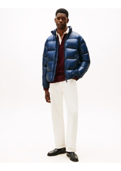 Mavi Erkek Mont MW0MW40617C1G_SHINY Down Stand Puff