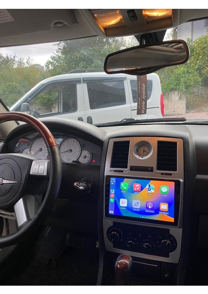 Chyrsler 300C 2005-08 Gri 9" Uyumlu Android Multimedia Gerçek 4/64 Kablosuz Carplay Geri Görüş Kameralı fırsatları