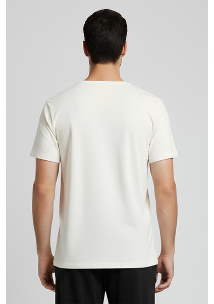 Erkek Kısa Kollu Basic Esnek Likralı Viskoz T-Shirt MAN01 fırsatları