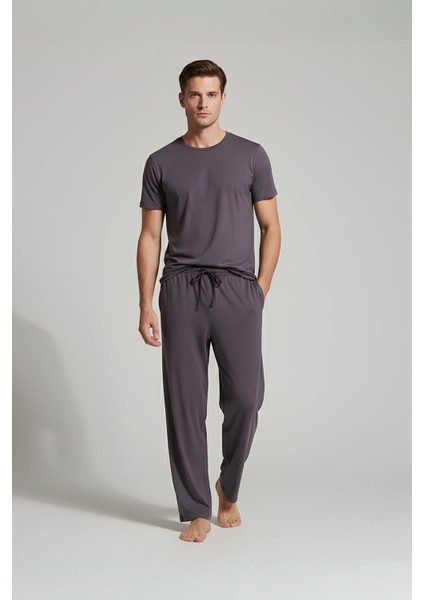 Erkek Kısa Kollu Basic Esnek Likralı Viskoz T-Shirt MAN01 modelleri